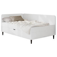 AMERICKÁ POSTEĽ, 120/200 cm, krémová - čierna/krémová, Konventionell, textil (120/200cm) - P & B