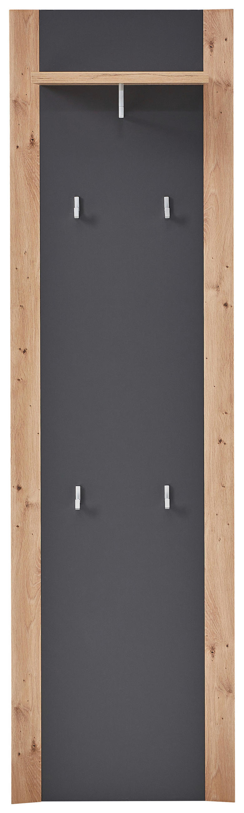 ANSAMBLU DE HOL - grafit/stejar Artisan, Design, material pe bază de lemn (222/199/38cm) - Xora
