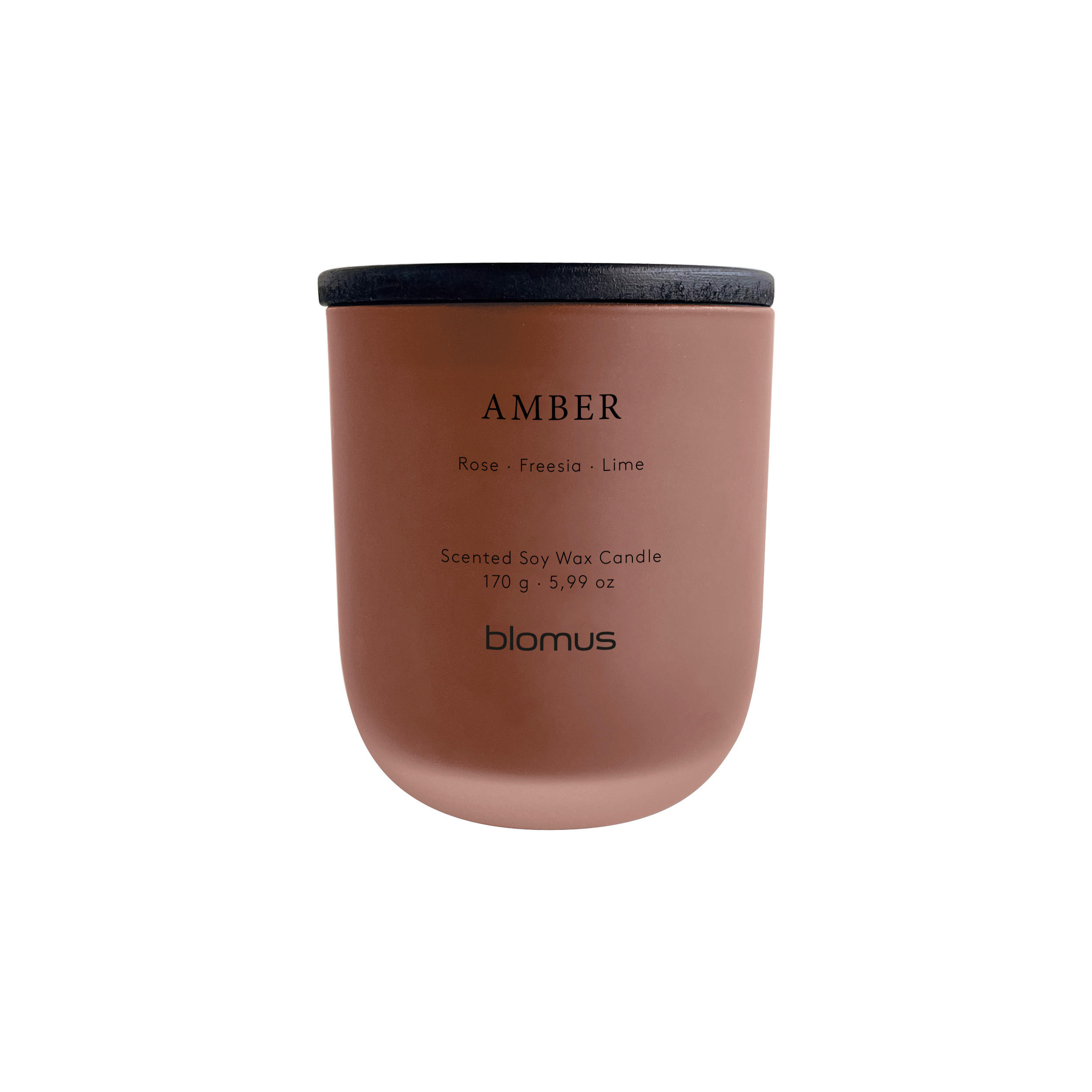 DUFTKERZE TUOKSU  - Rostfarben, Basics, Glas (7,5/9cm) - Blomus