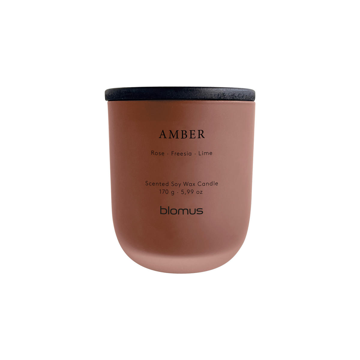 DUFTKERZE TUOKSU  - Rostfarben, Basics, Glas (7,5/9cm) - Blomus