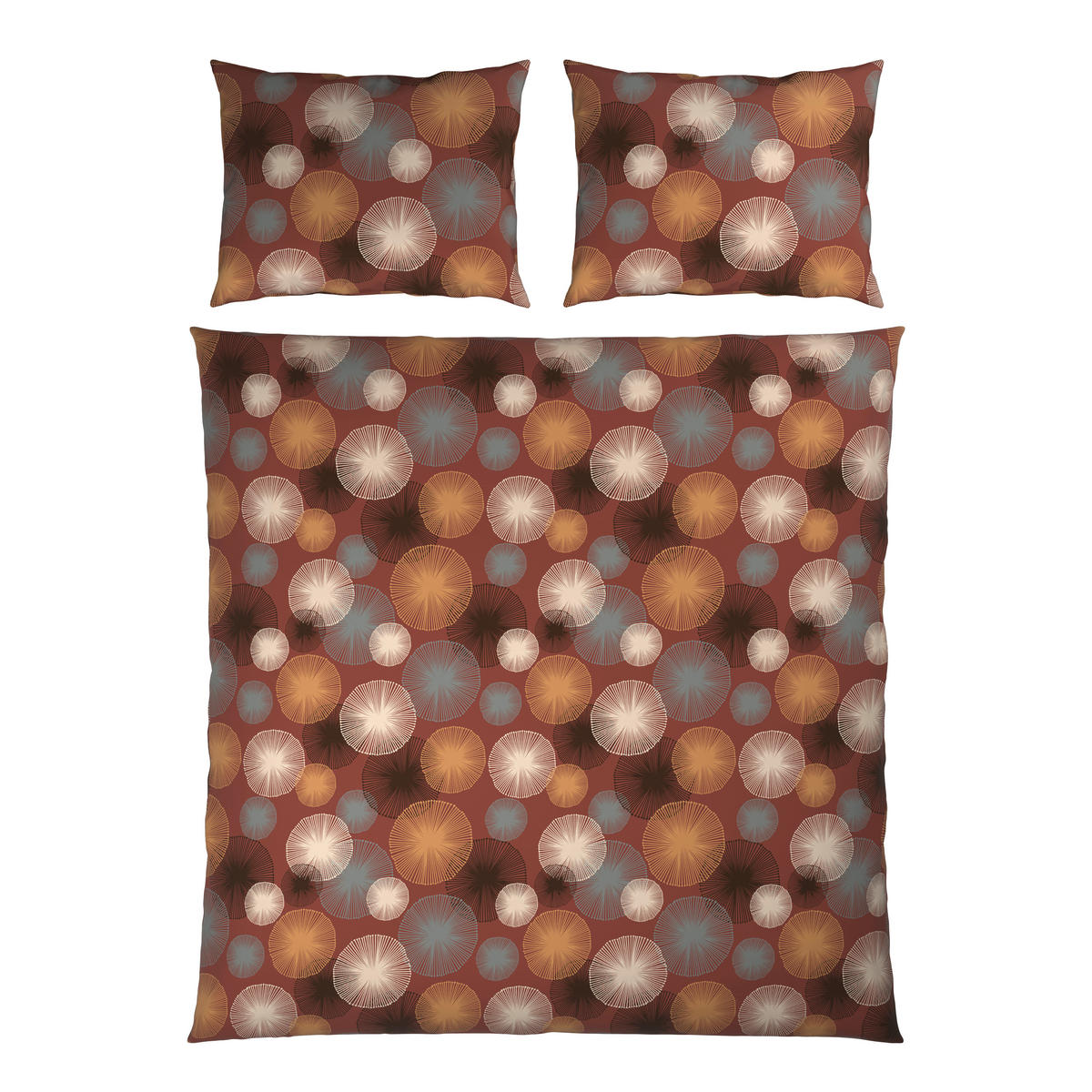 POSTELJINA 200/200 cm saten braon  - braon, tekstil (200/200cm) - Esposa