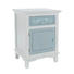 KOMMODE furniert Hellblau, Weiß - Weiß/Hellblau, LIFESTYLE, Holz/Metall (45/66/35cm) KOMMODE furniert Hellblau, Weiß - Weiß/Hellblau, LIFESTYLE, Holz/Metall (45/66/35cm)