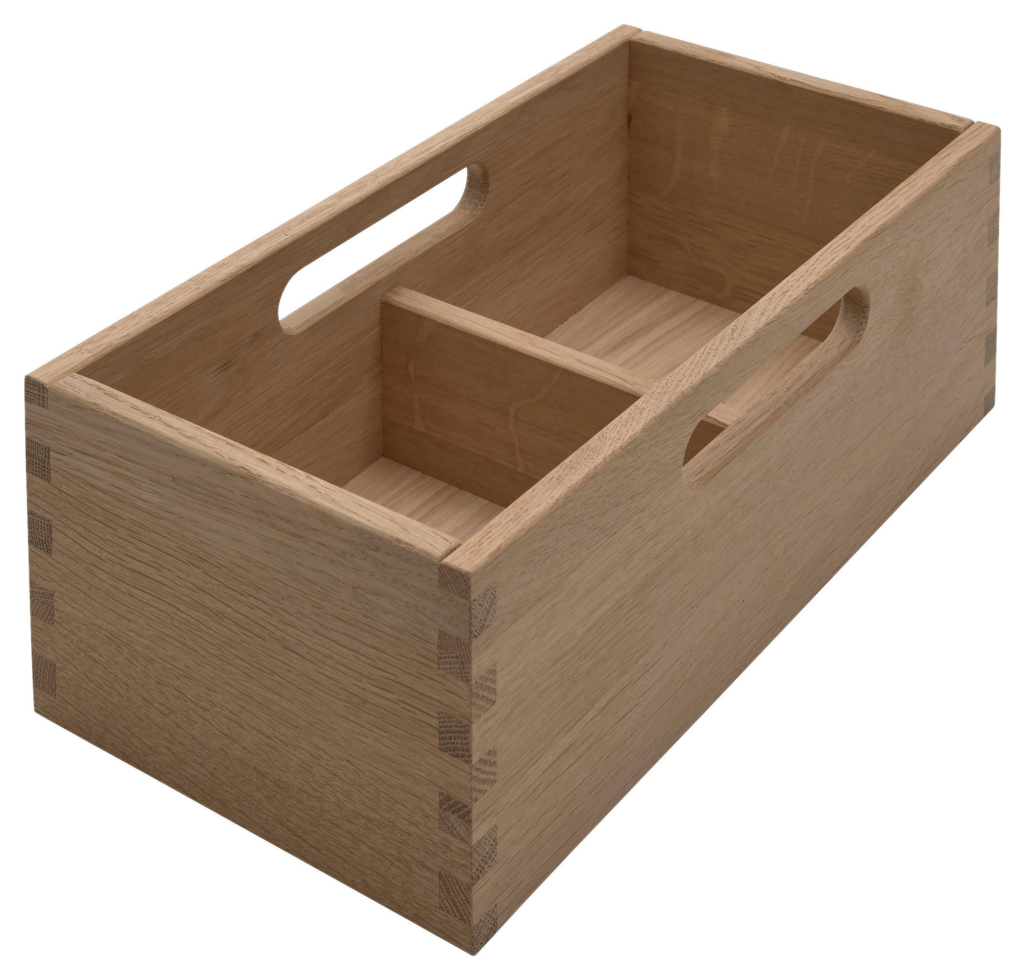 UTENSILIENHALTER - Eichefarben, Natur, Holz (33,9/11,4/17,6cm) - Musterring