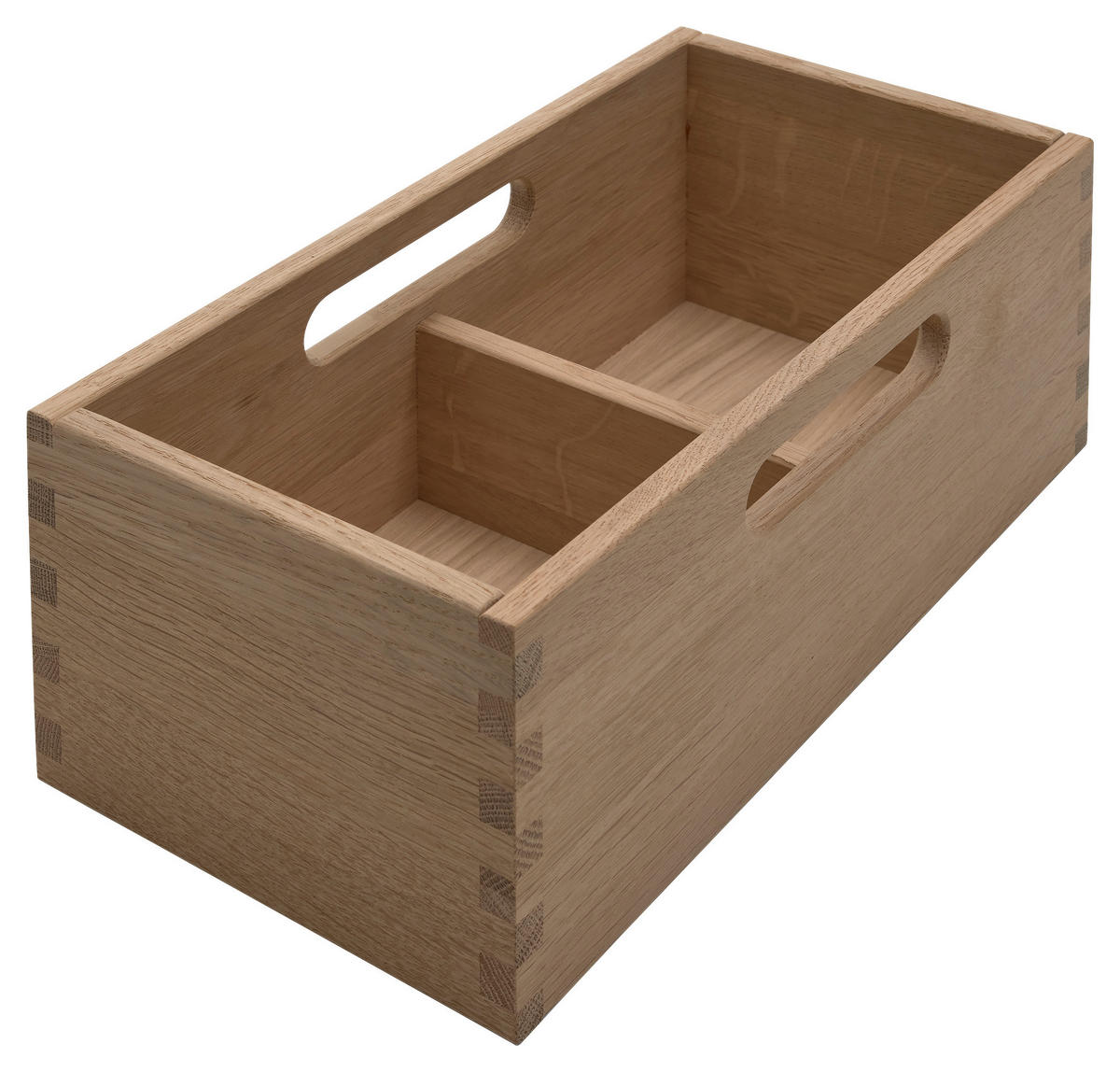 UTENSILIENHALTER - Eichefarben, Natur, Holz (33,9/11,4/17,6cm) - Musterring