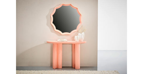 KONSOLENTISCH Orange  - Orange, Design, Holzwerkstoff (120/35/80cm) - Novel