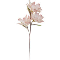 UMETNA ROŽA - roza/pink, Basics, kovina/umetna masa (90cm) - Ambia Home