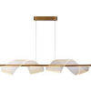 LED-PENDELLEUCHTE Modern, Boho 100/24/121 cm    - Messingfarben, Design (100/24/121cm) - Searchlight