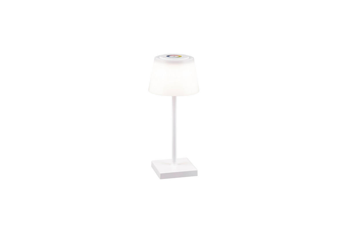 PORTABEL LAMPA Sanchez 13/30 cm   - vit, Klassisk, plast (13/30cm)