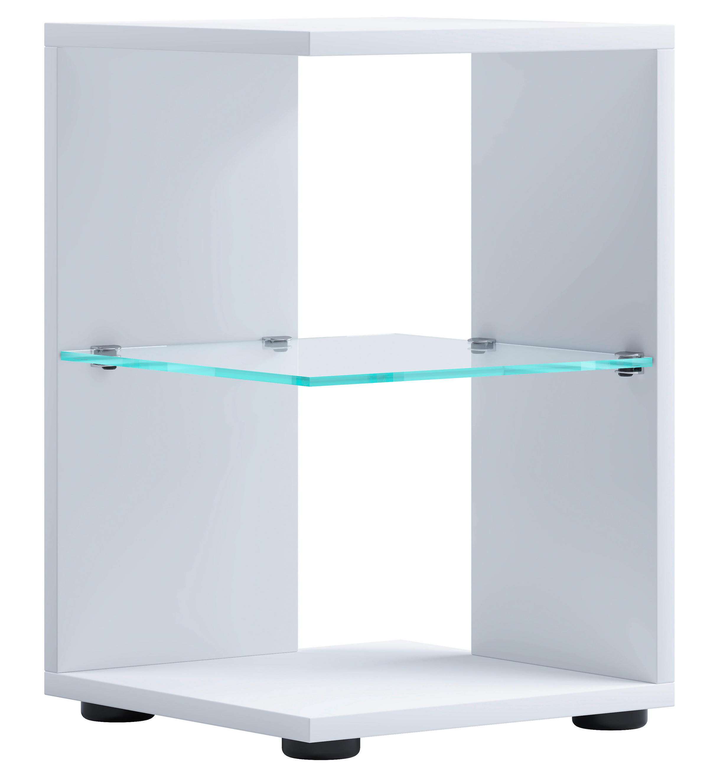 Beistelltisch Mit Rollen Elani Weiß