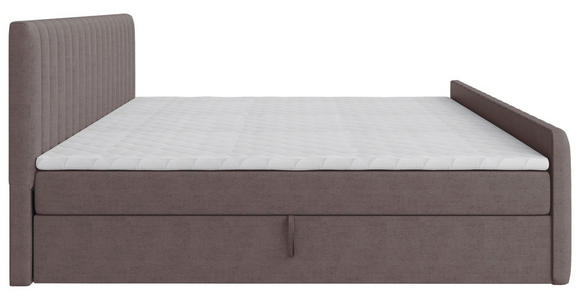 BOXBETT 180/200 cm  in Braun  - Schwarz/Braun, Basics, Kunststoff/Textil (180/200cm) - Carryhome