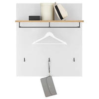 GARDEROBNI PANEL - temno siva/bela, Design, leseni material (85/95/27cm) - MID.YOU