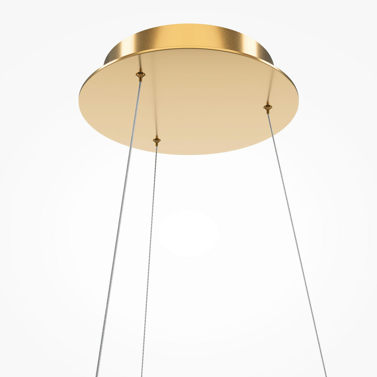 PENDELLEUCHTE Krone 45/374 cm  - Messingfarben, Design, Metall (45/374cm) - MAYTONI