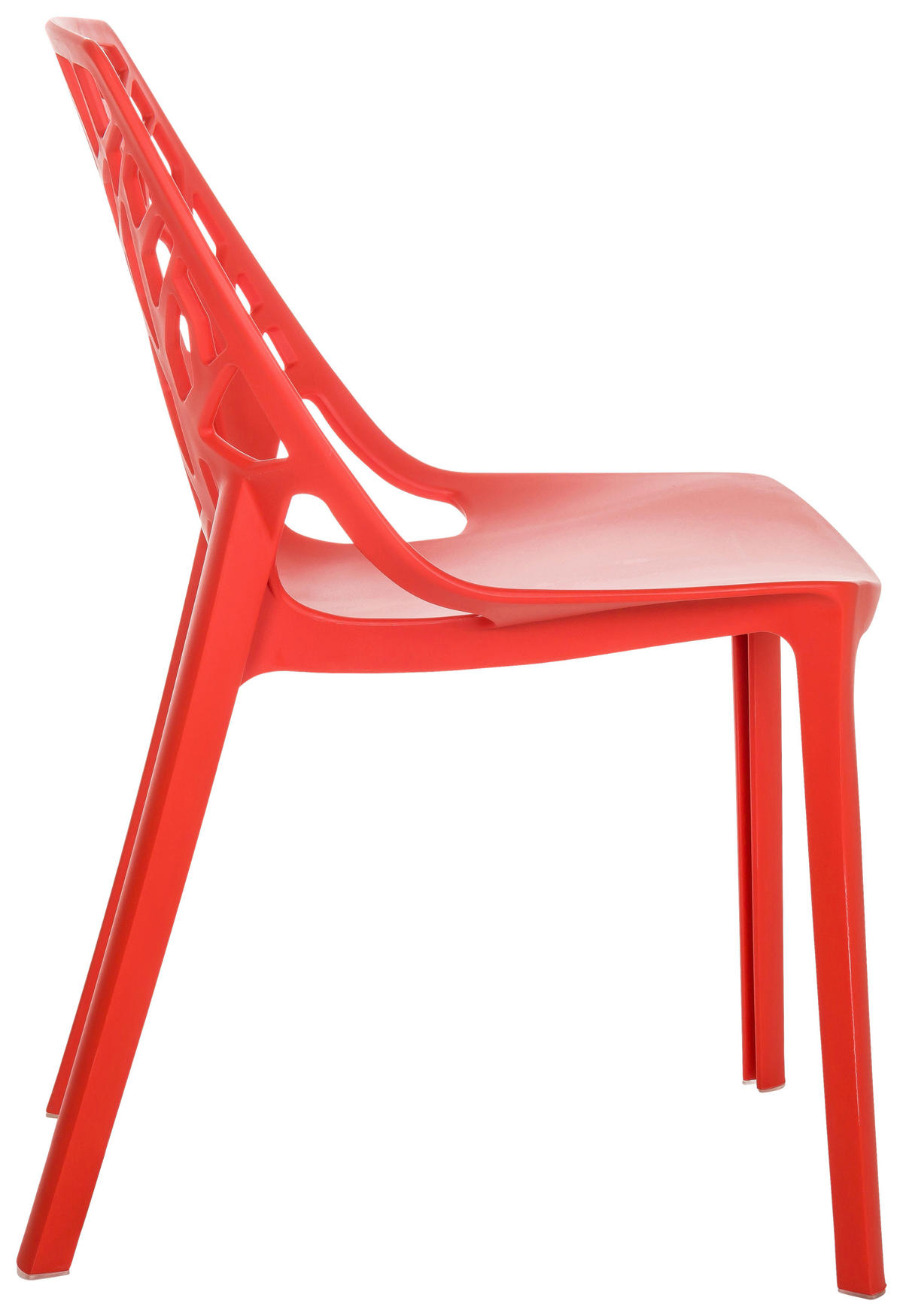STOL  - röd, Basics, plast (47/80/56cm) - MID.YOU