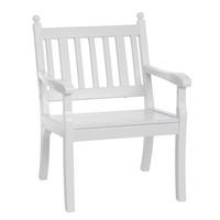 GARTENSTUHL Weiß  - Weiß, Basics, Kunststoff (68/88/69cm) - Modante
