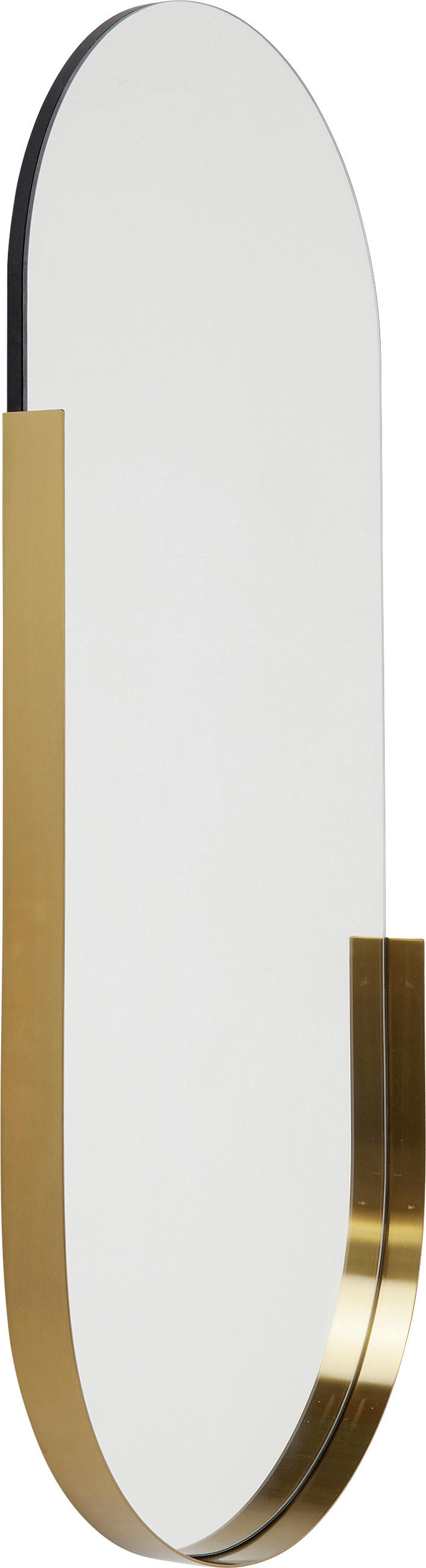 WANDSPIEGEL 50,2/114,4/5 cm - Messingfarben/Goldfarben, Trend, Glas/Holzwerkstoff (50,2/114,4/5cm) - Lomoco