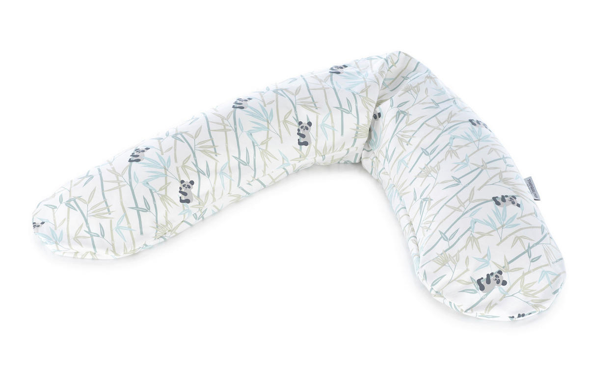 BLAZINA ZA DOJENJE  Bamboo Bear         190 cm   - modra/bela, Basics, tekstil (190cm) - Theraline