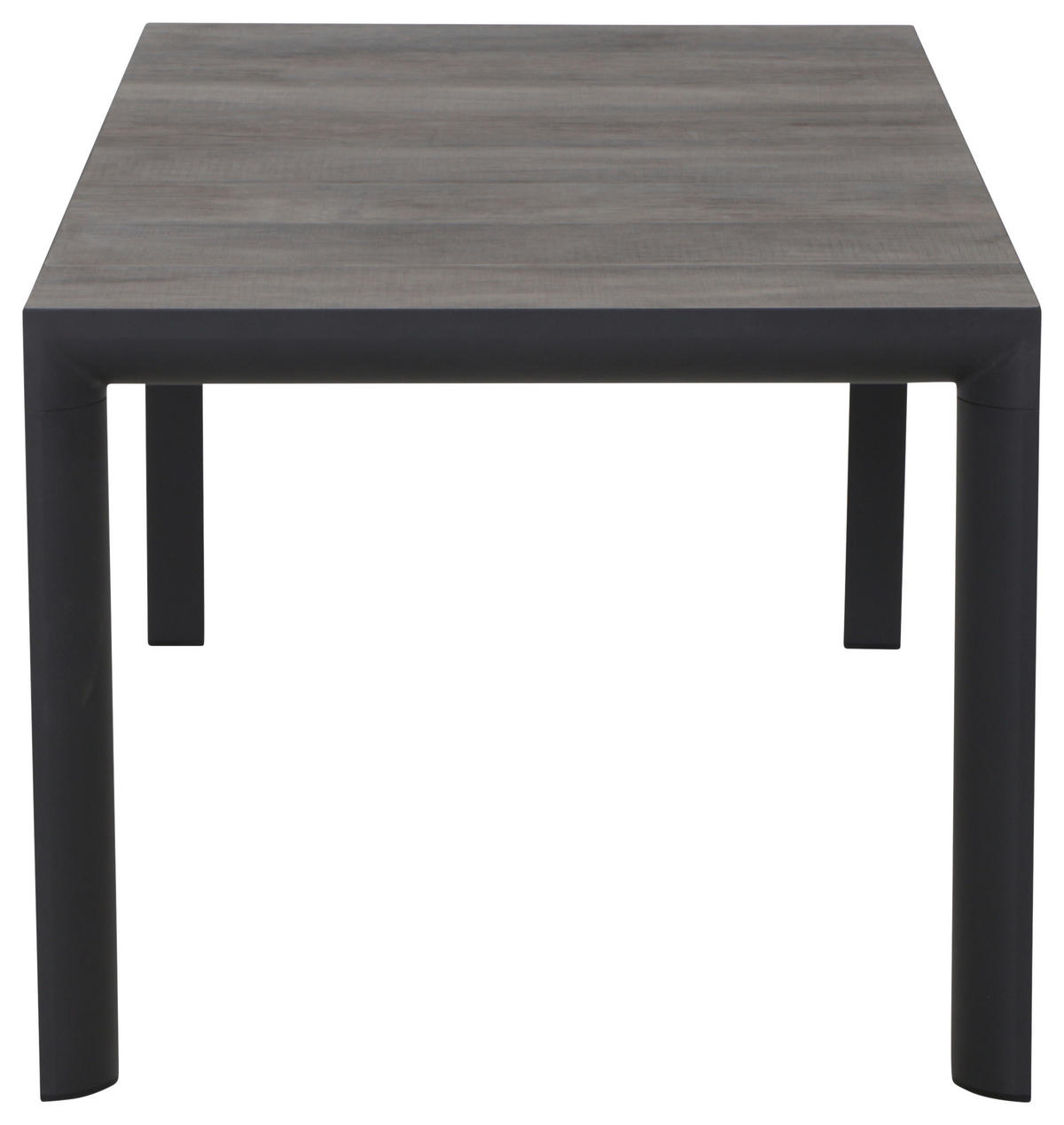 LOUNGEGARNITUR 5-teilig   90/103/160 cm Aluminium  - Grau, Basics, Keramik/Kunststoff (90/103/160cm) - Siena Garden