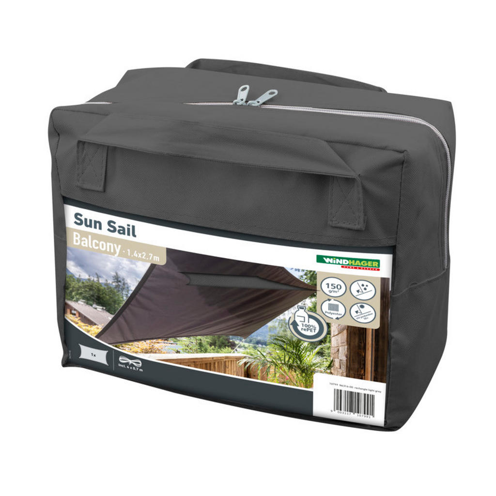 Sonnensegel Rechteck 170x270 Cm