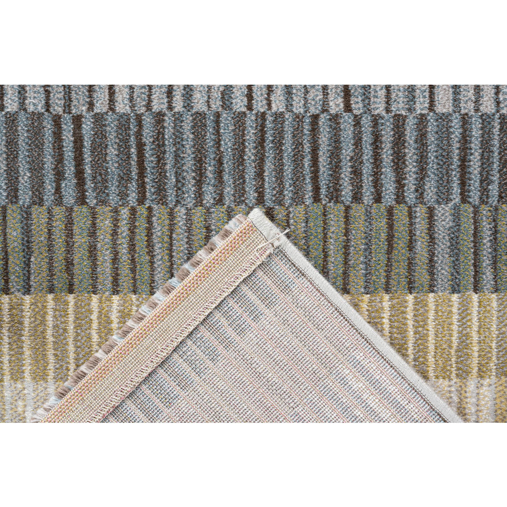 Thumbnail - Novel Webteppich Argentum, Mehrfarbig, Textil, geometrisch, rechteckig, 133x195 cm, Oeko-Tex® Standard 100, für Fußboden...