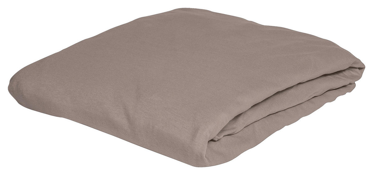 SPANNBETTTUCH Jersey  - Grau, KONVENTIONELL, Textil (100/200cm) - Irisette