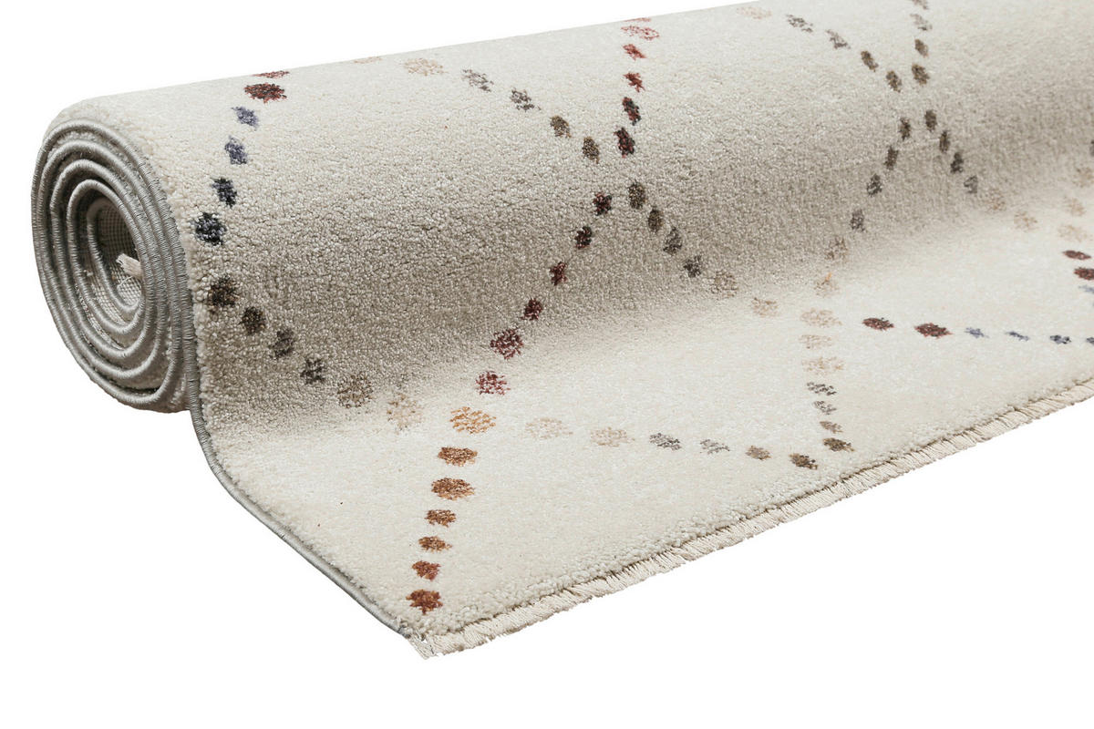 WEBTEPPICH 200/200 cm INA Creme, Beige  - Beige/Creme, Design, Textil (200/200cm) - Esprit