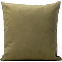 DEKORAČNÝ VANKÚŠ 50/50 cm - olivovozelená, Basics, textil (50/50cm) - Novel