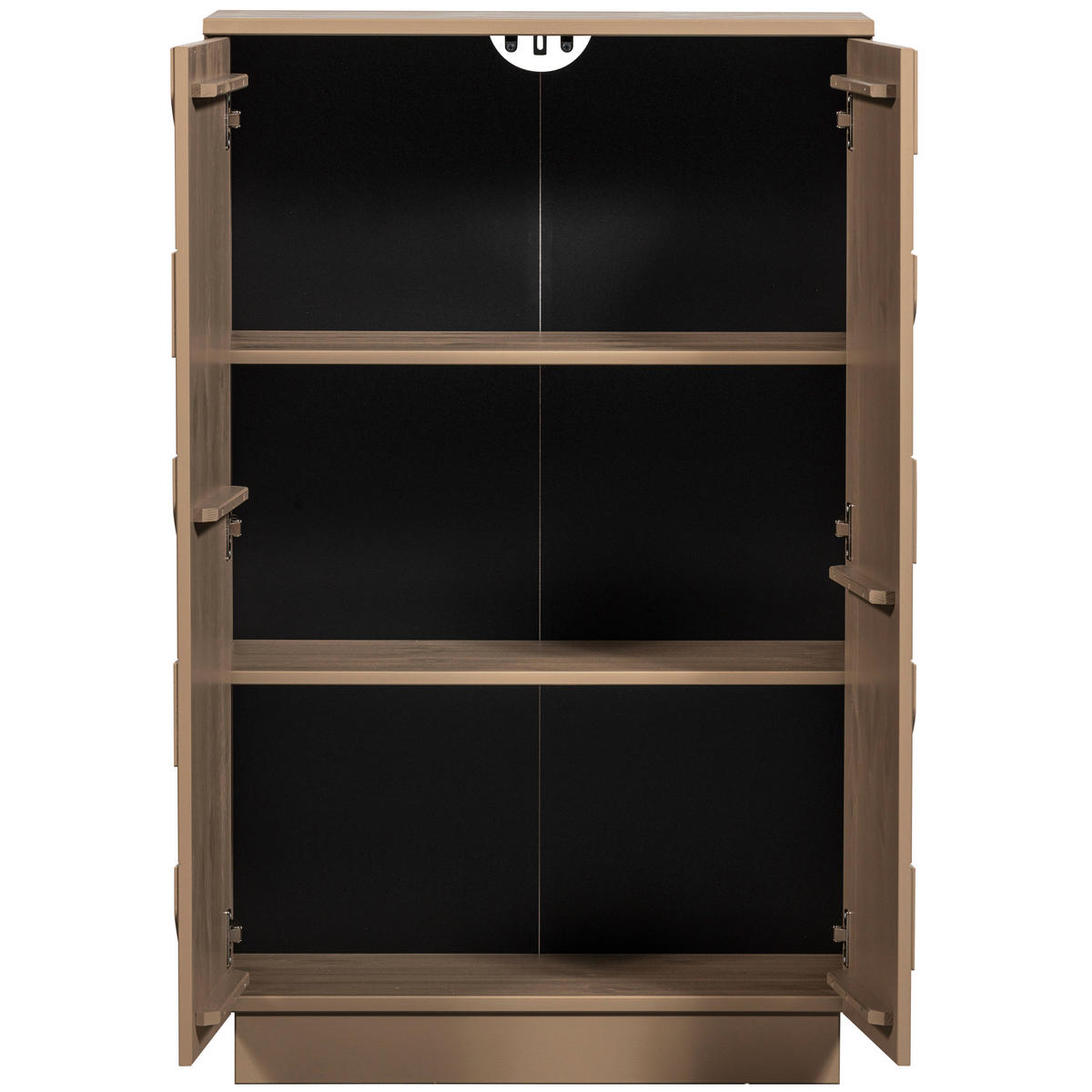 HIGHBOARD Teo  in 72/116/35 cm  - Schlammfarben, Design, Holz (72/116/35cm) - Livetastic