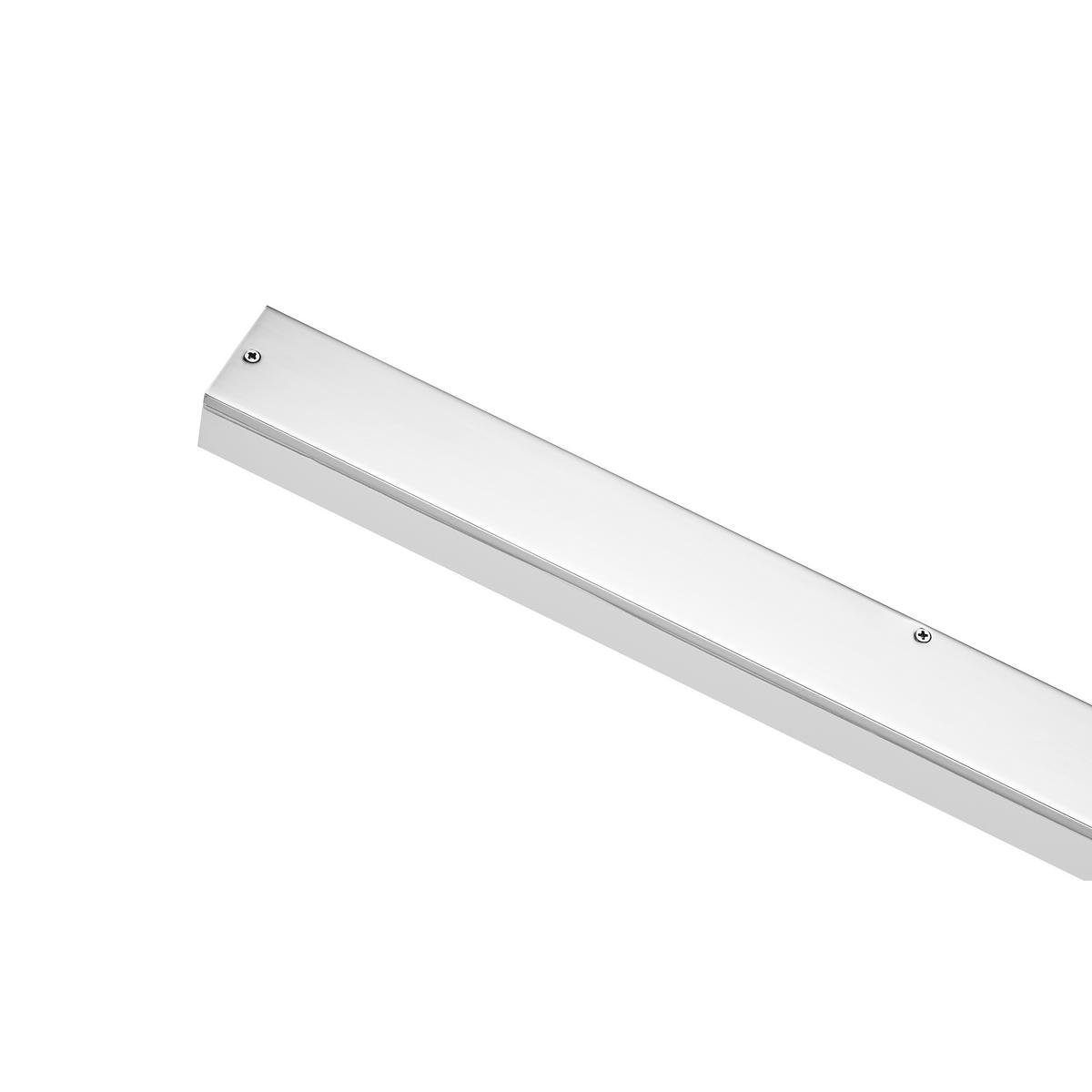 LED-WANDLEUCHTE Aurora 75/10/5,5 cm   - Alufarben, Basics, Kunststoff/Metall (75/10/5,5cm) - Novel