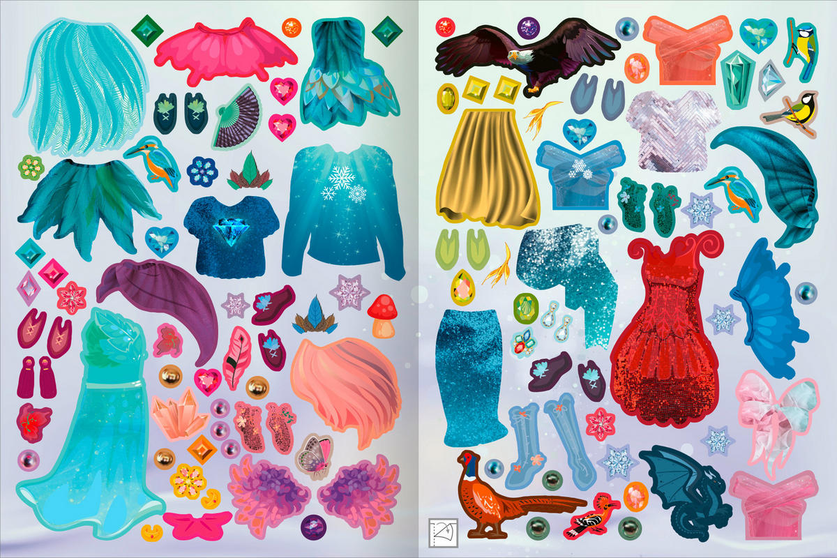 STICKERBUCH  - Basics (21/28/0,5cm)