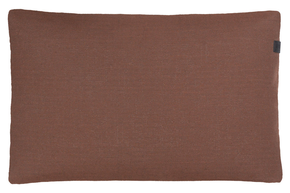 KISSENHÜLLE SW-Solo 38/58 cm  - Rotbraun/Cognac, Basics, Textil (38/58cm) - Schöner Wohnen