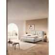 POLSTERBETT Matratze, Lattenrost, Topper Naturfarben 180/200 cm  - Schwarz/Naturfarben, KONVENTIONELL, Leder/Holz (180/200cm) - Novel