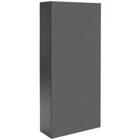 GARDEROBENSCHRANK Newniq  in 80/180/34 cm  - Anthrazit, Design, Holzwerkstoff (80/180/34cm) - Hom`in