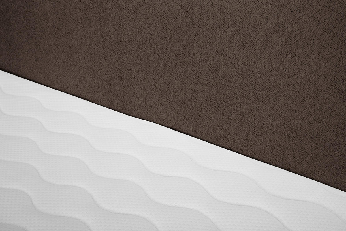 BOXSPRINGBETT 180/200 cm  in Braun  - Schwarz/Braun, Modern, Textil (180/200cm) - MID.YOU