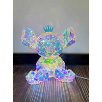 DEKORAČNÍ LED SVÍTIDLO - průhledné, Basics, plast (17/11,5/18,5cm) - Novel