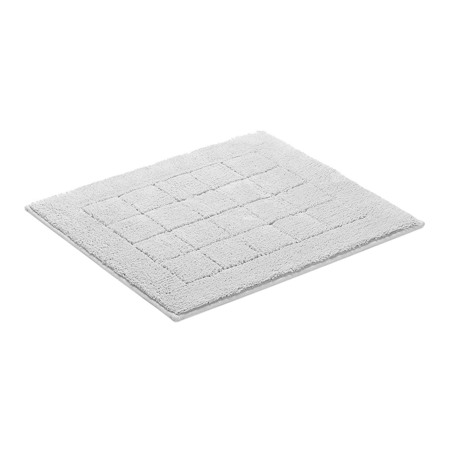 KUPATILSKA PROSTIRKA EXCLUSIVE  svetlosiva 55/65 cm  - svetlosiva, Konvencionalno, tekstil (55/65cm) - Vossen