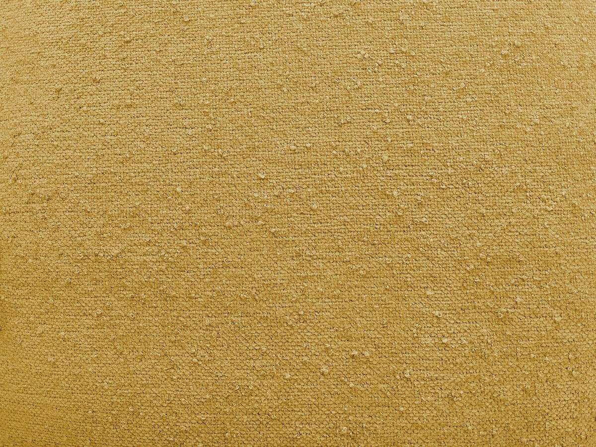 ECKSOFA Ottomane links  EVEREST Gelb Struktur  - Gelb/Schwarz, MODERN, Kunststoff/Textil (210/352cm) - Livetastic