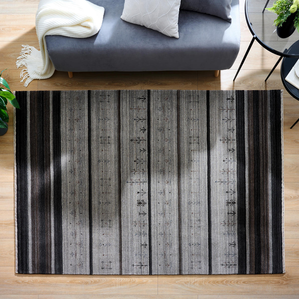 ORIENTTEPPICH 160/230 cm Savannah Royale Braun, Grau  - Braun/Grau, LIFESTYLE, Textil (160/230cm) - Cazaris