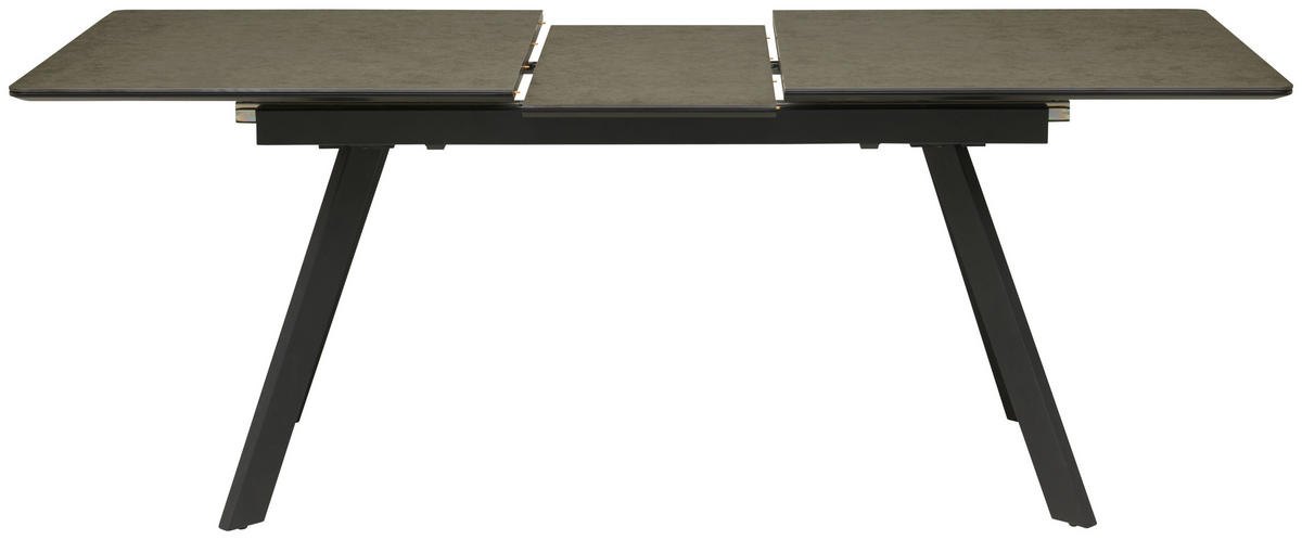 STOL ZA BLAGOVAONICU  antracit, crna  metal, keramika, drvni materijal      - crna/antracit, Lifestyle, drvni materijal/metal (160-200/76/90cm) - MID.YOU