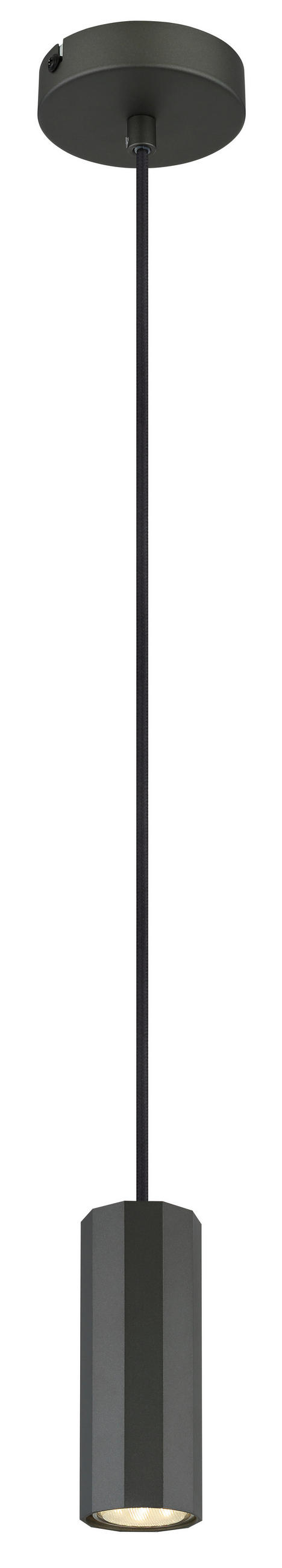 LUSTER 10/120 cm - siva, Dizajnerski, metal (10/120cm)