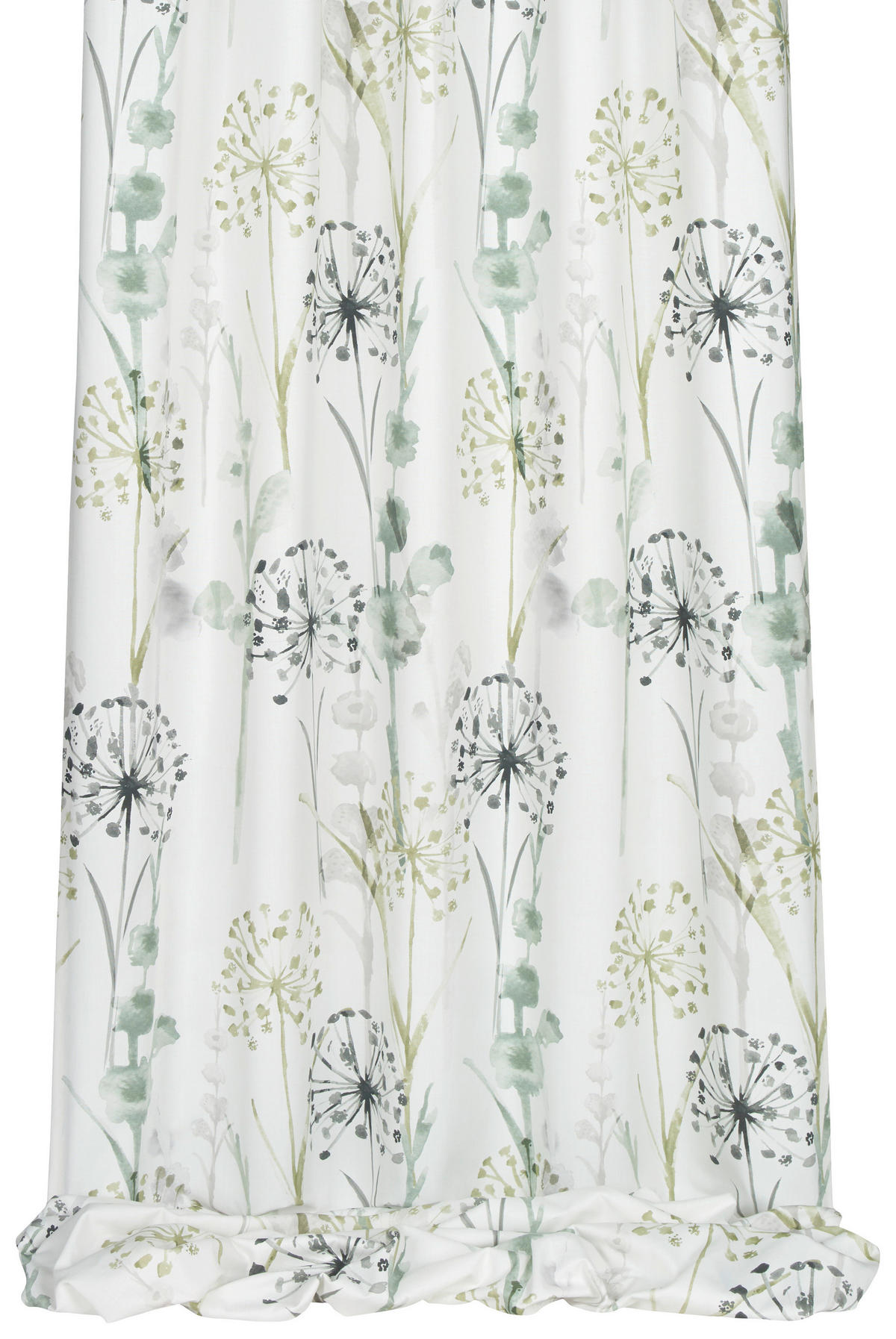 DEKOSTOFF per lfm blickdicht  - Grau/Grün, KONVENTIONELL, Textil (140cm) - Esposa