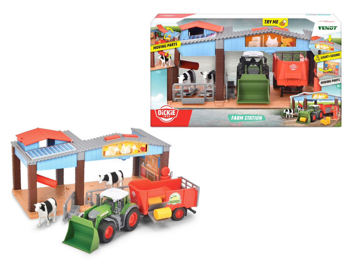 TRAKTOR - Multicolor, Basics, Kunststoff (18/34/18,50cm) - Simba