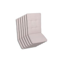 SESSELAUFLAGENSET Uni  - Naturfarben, Basics, Textil (50/7/120cm)