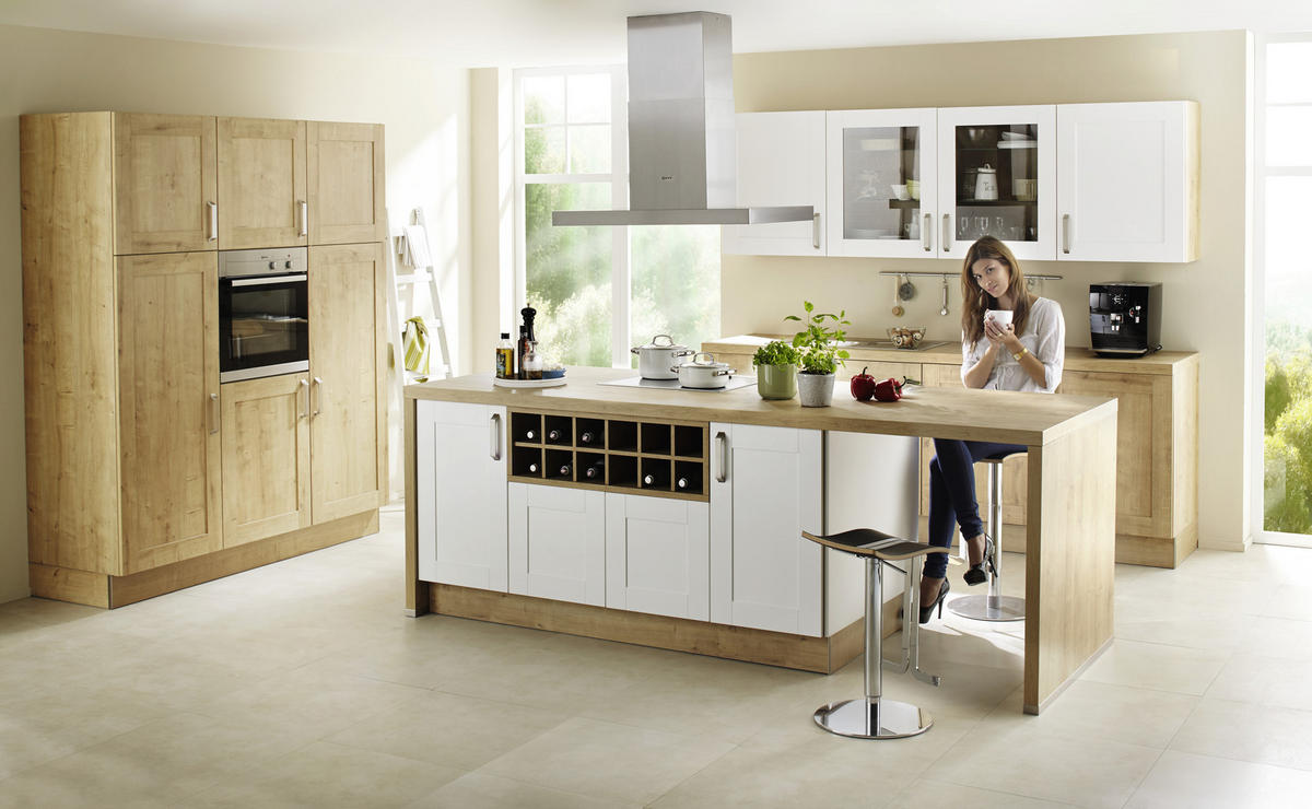 EINBAUKÜCHE   - LIFESTYLE, Holzwerkstoff - Dieter Knoll