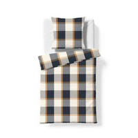 BETTWÄSCHE Flanell 155/220 cm  - Blau, Design, Textil (155/220cm) - Fleuresse
