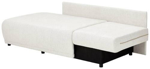 CHAISELONGUE Chenille Sandfarben  - Sandfarben/Schwarz, KONVENTIONELL, Kunststoff/Textil (171/73/93cm) - Carryhome