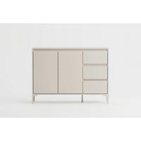 KOMMODE 120/87/40 cm Kaschmir  - Kaschmir, Design, Holzwerkstoff/Metall (120/87/40cm) - MID.YOU