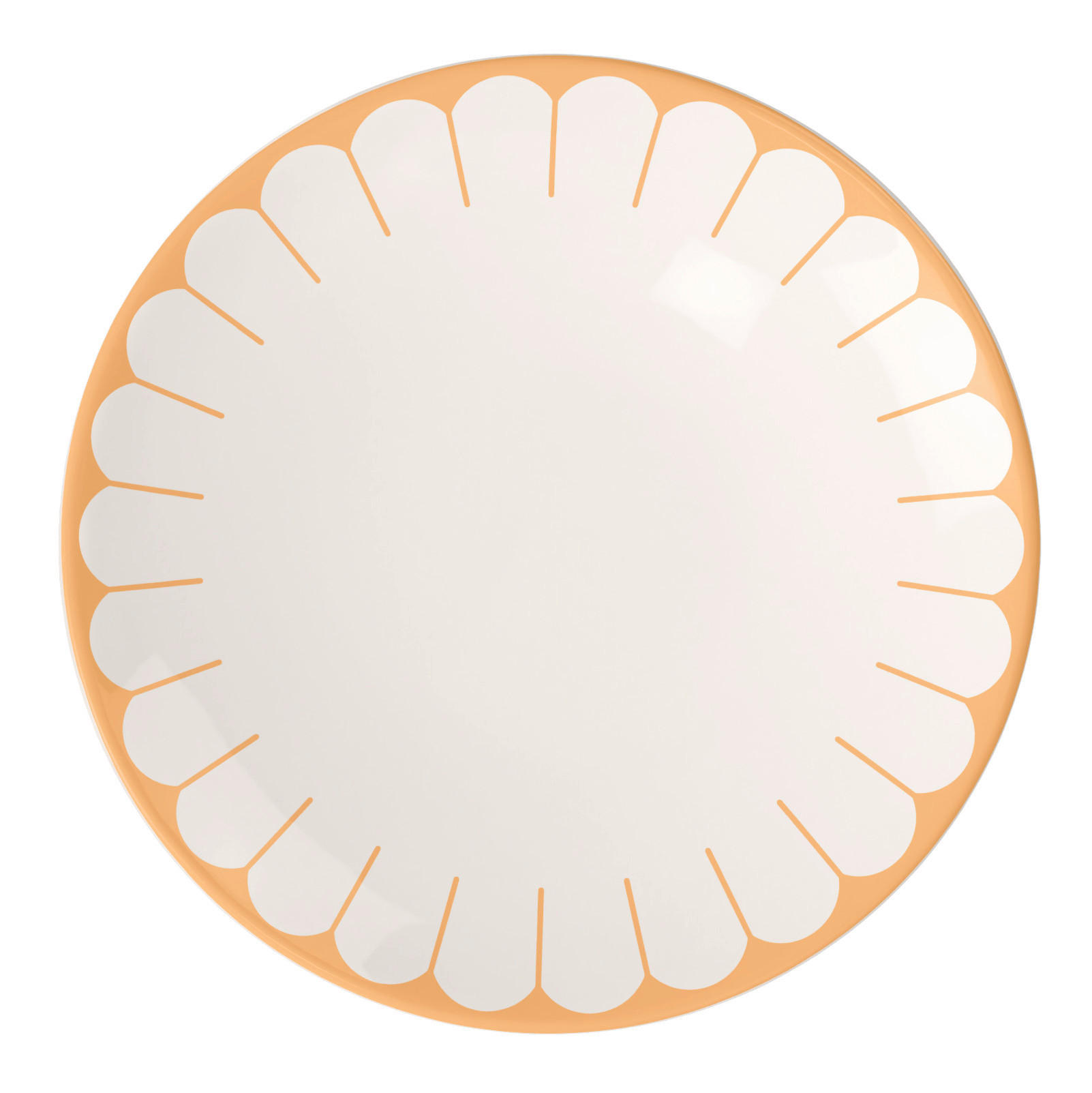 FRÜHSTÜCKSTELLER Weiß, Dunkelgelb Fleur Soleil  - Dunkelgelb/Weiß, MODERN, Keramik (21/2,5cm) - Villeroy & Boch