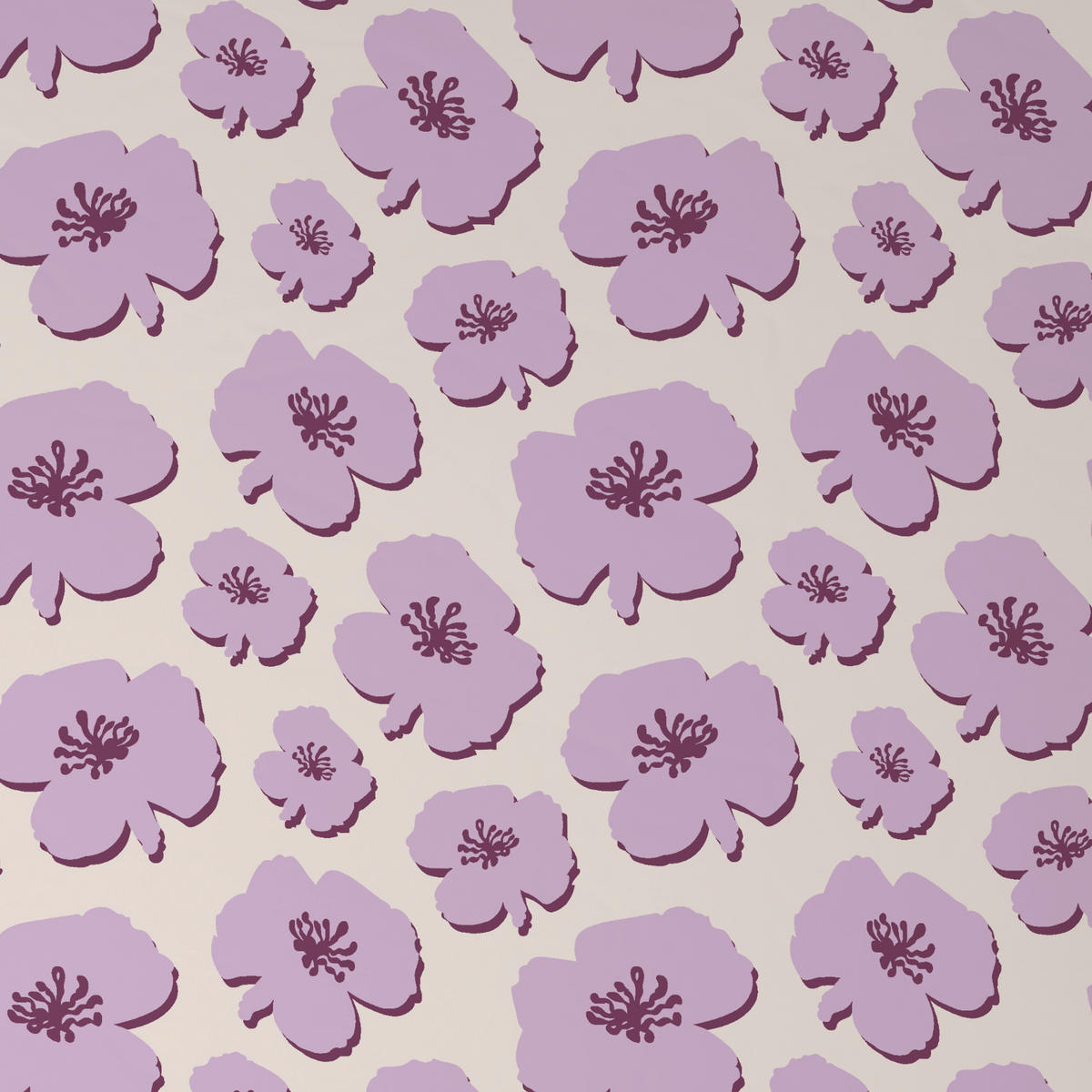 BETTWÄSCHE Satin 135/200 cm  - Lila, Textil (135/200cm) - Esposa