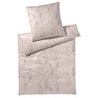 BETTWÄSCHESET Makosatin 160/210 cm  70 cm/50 cm  - Altrosa, Basics, Textil (160/210cm) - Elegante