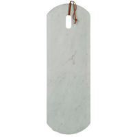 SCHNEIDEBRETT 60/20/2 cm  - Weiss, Basics, Stein (60/20/2cm) - Ambia Home